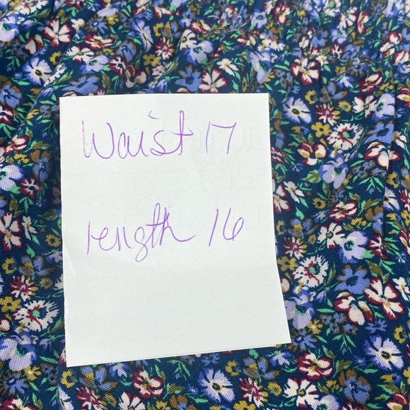 Aeropostale Womens Floral Overlay Ruffle Lace Mini Skirt Size XL Western Y2K - Picture 8 of 8